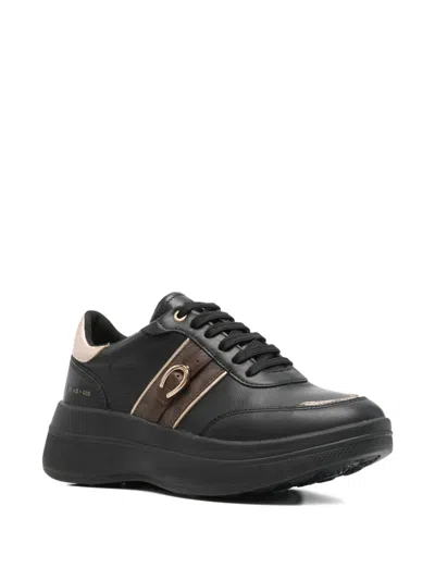 Geox Spherica Ecub-3 Sneakers In Black