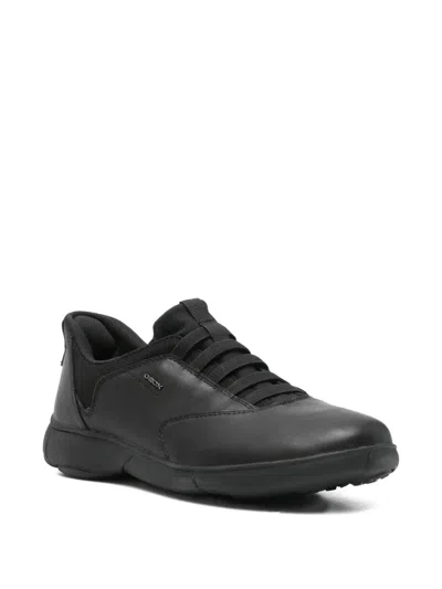 Geox Nebula 2.0 Plus Lace-up Sneakers In Black