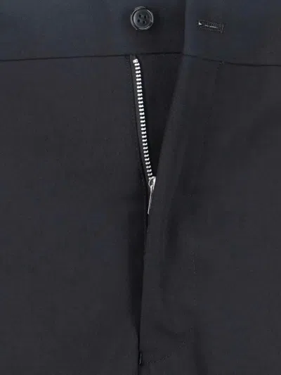 Comme Des Garçons Homme Deux Straight Trousers In Black