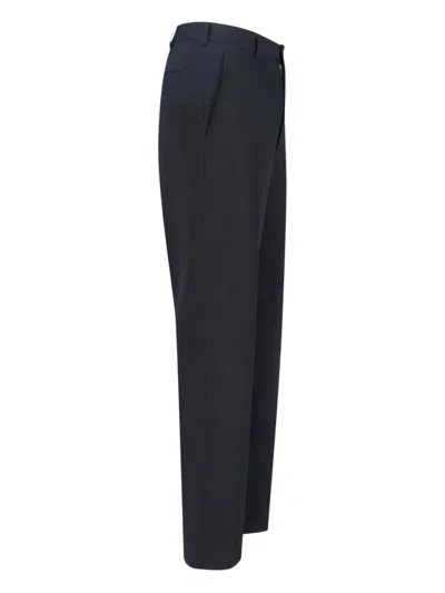 Comme Des Garçons Homme Deux Straight Trousers In Black