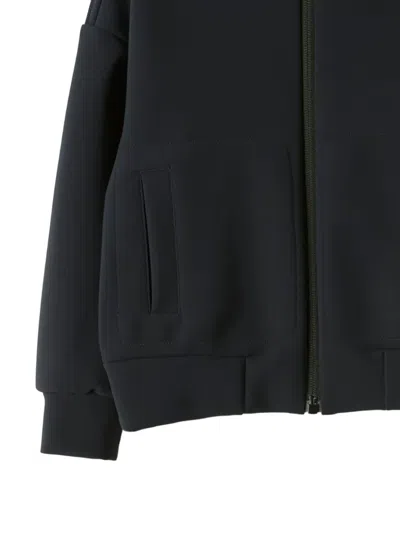 Il Gufo Hooded Pocket Jacket In Blue