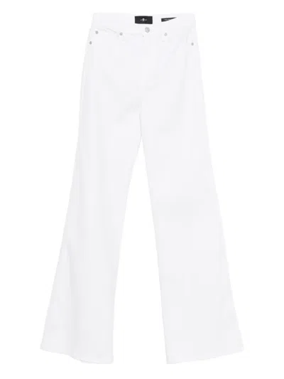 Seven Modern Dojo Denim Jeans In White
