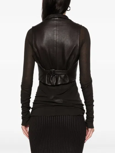 Pre-owned Romeo Gigli 1990s Buttoned Vest In Brown