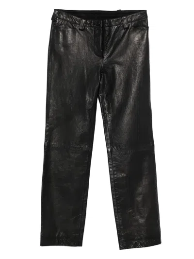 Pre-owned Romeo Gigli 1997-1998s Trousers In Black