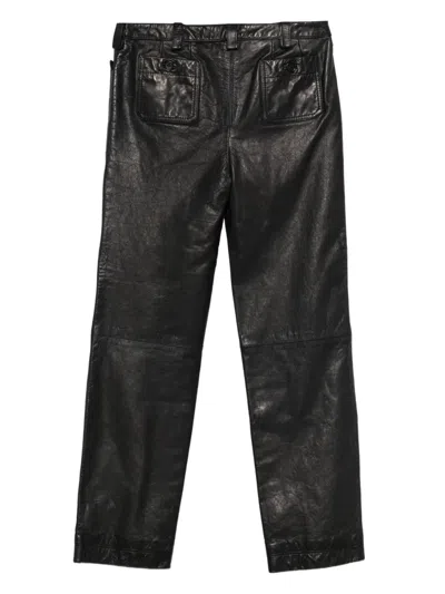 Pre-owned Romeo Gigli 1997-1998s Trousers In Black