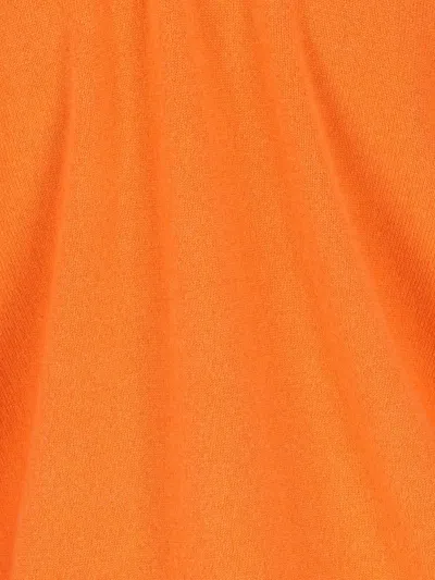Fendi Deep Flared Sleeve Jumper In Orange