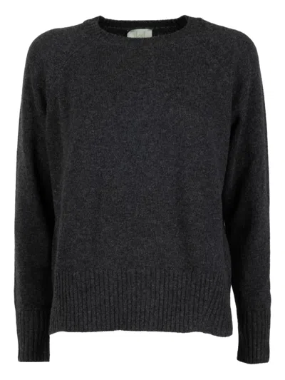 Marella Crew-neck Sweater In Gray