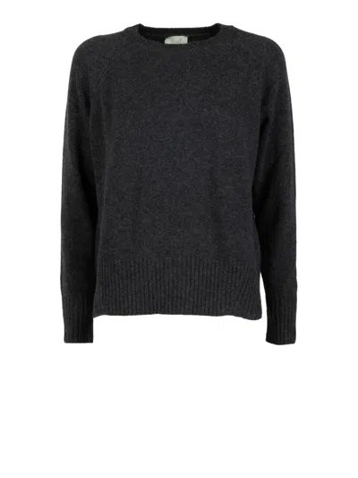 Marella Crew-neck Sweater In Gray