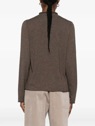 Marc O'polo Long-sleeve Top In Brown