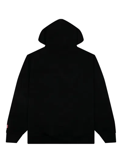 Icecream Sauce Running Dog-printed Hoodie In Black