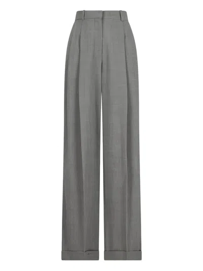 The Row Pleated Trousers In Gray
