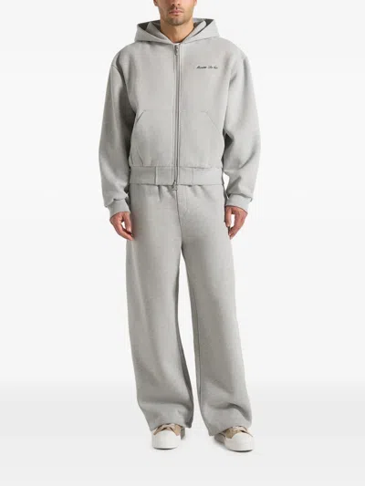 Manière De Voir Zia Zip-fastening Sweatshirt In Gray