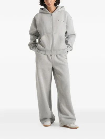 Manière De Voir Zia Zip-fastening Sweatshirt In Gray