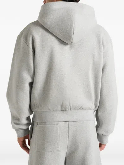 Manière De Voir Zia Zip-fastening Sweatshirt In Gray
