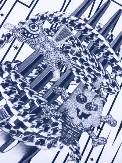 Icecream Pasta Short-sleeve T-shirt In White