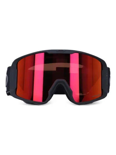 Oakley Line Miner™ L Snow Goggles With F3 Anti-fog Dual Lens In Black