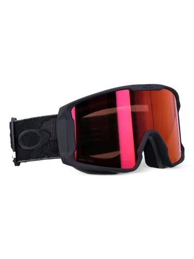 Oakley Line Miner™ L Snow Goggles With F3 Anti-fog Dual Lens In Black