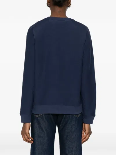 Sporty And Rich Graphic-print Sweatshirt In Blue