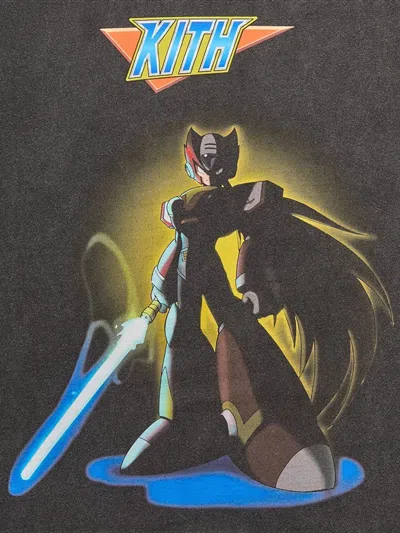 Kith X Capcom Zero Graphic T-shirt In Black