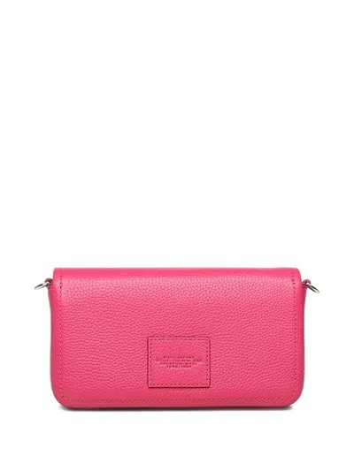 Marc Jacobs Embossed-logo Mini Bag In Pink