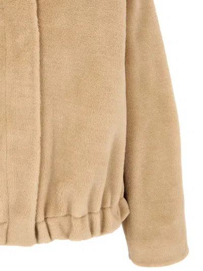 Studio Tomboy Reversible Hooded Jacket In Brown