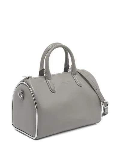 Pre-owned Alexander Wang Halo Satchel Bag In Gray
