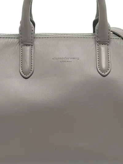 Pre-owned Alexander Wang Halo Satchel Bag In Gray