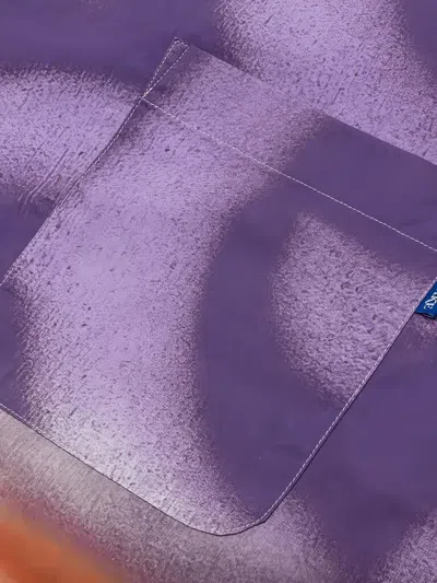 Awake Ny Dip-dyed Shirt In Purple