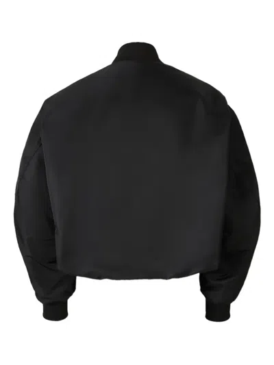 Givenchy High Collar Flap Pocket Coat In Black