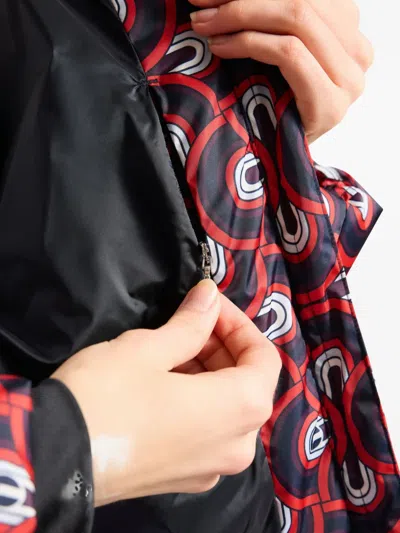 Fusalp Tatum Printed Quilted Ski Jacket In Purple