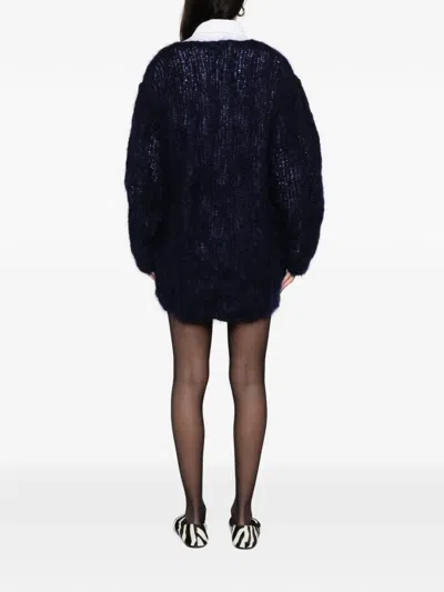 Pre-owned Romeo Gigli 1990s Sweater In Blue