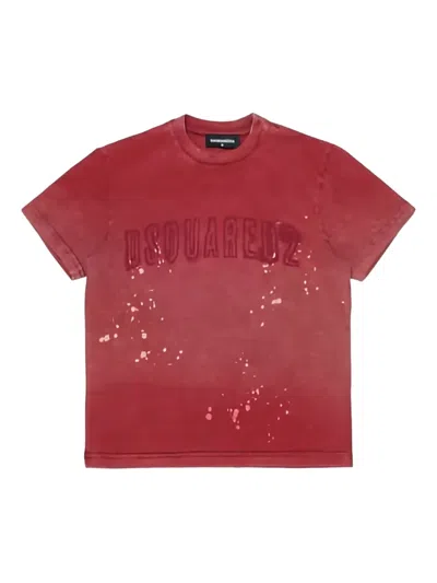 Dsquared2 Cotton T-shirt In Red