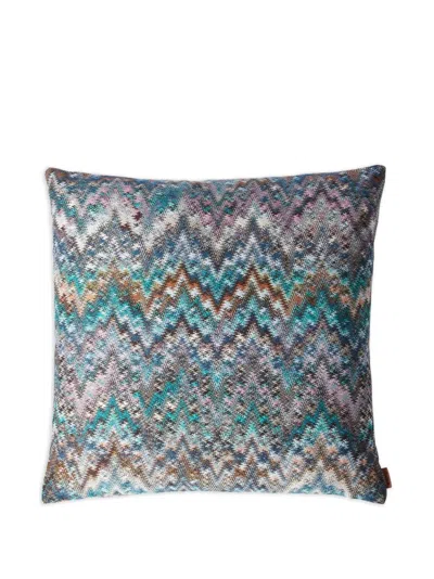 Missoni Parrot Cushion (40cm X 40cm) In Blue