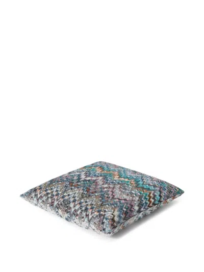 Missoni Parrot Cushion (40cm X 40cm) In Blue