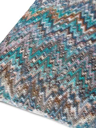 Missoni Parrot Cushion (40cm X 40cm) In Blue