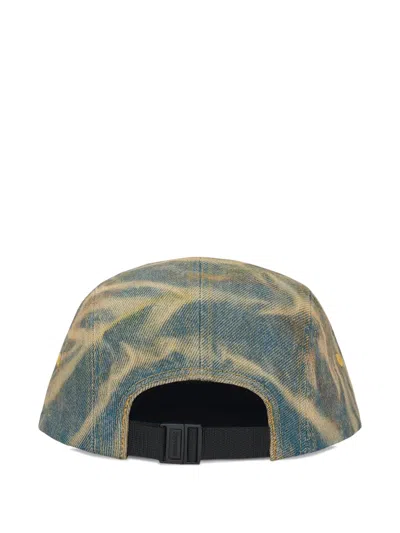 Supreme Denim Camp Cap In Blue