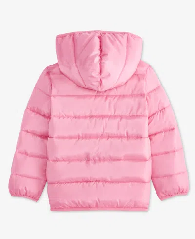 Epic Threads Girls Toddler 2t-4t Floral-print Puffer Jacket, Macy's Exclusive In Pink