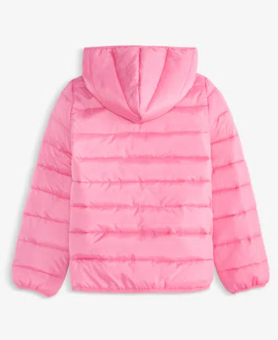 Epic Threads Girls 5-20 Heart Print Packable Long-sleeve Jacket, Macy's Exclusive In Pink