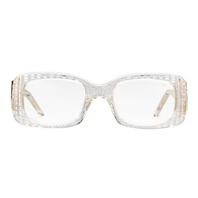 Vintage Frames Company Godfather Photochromic Swarovski Baguette Crystals Edition