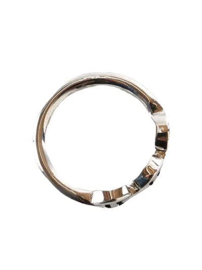 Hoorsenbuhs Chain Link Ring In Silver