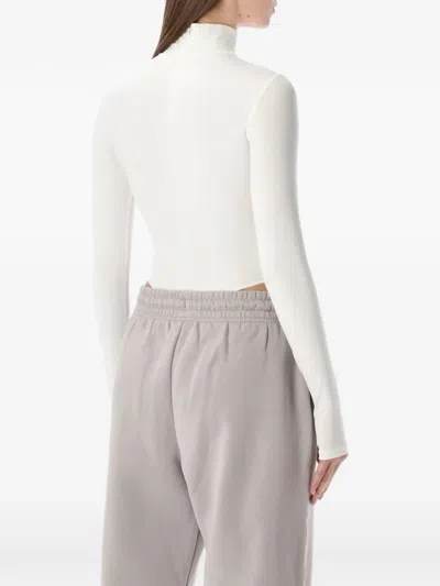 Jordan Mountainside Long-sleeve Bodysuit In White