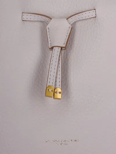 Gianni Chiarini Drawstring Shoulder Bag In Pink