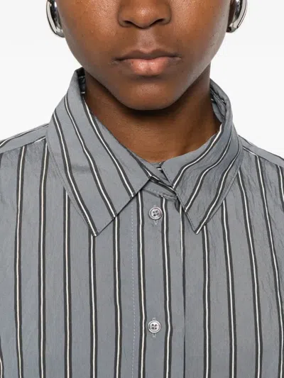 Marc O'polo Striped Long-sleeves Shirts In Gray