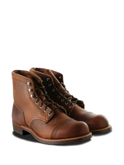 Red Wing Shoes Redwing Copper Iron Ranger Boot In Brown
