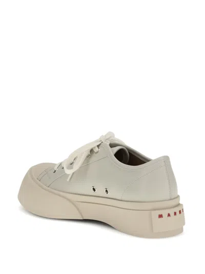 Marni Pablo Lace-up Sneakers In Gray