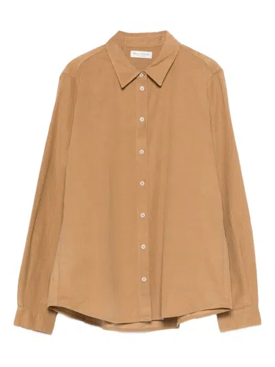 Marc O'polo Buttoned Shirt In Brown
