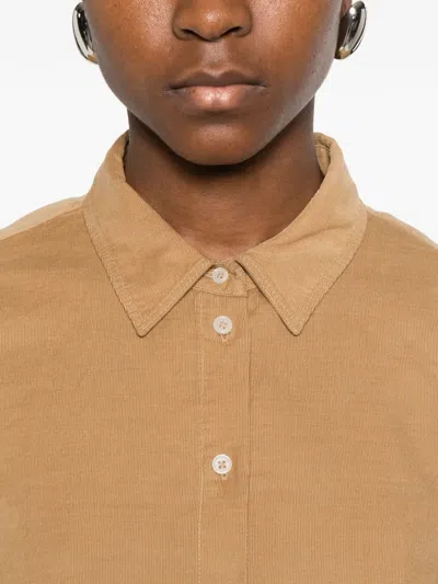 Marc O'polo Buttoned Shirt In Brown