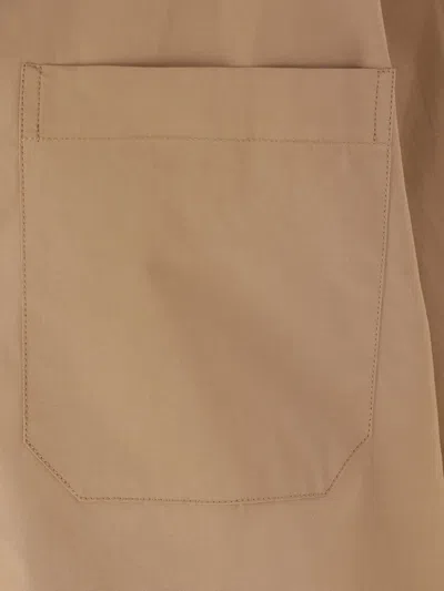 Twp Buttoned Patch-pocket Shirt In Neutral