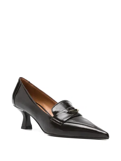 Isabel Ferranti 60mm Pointed-toe Pumps In Brown