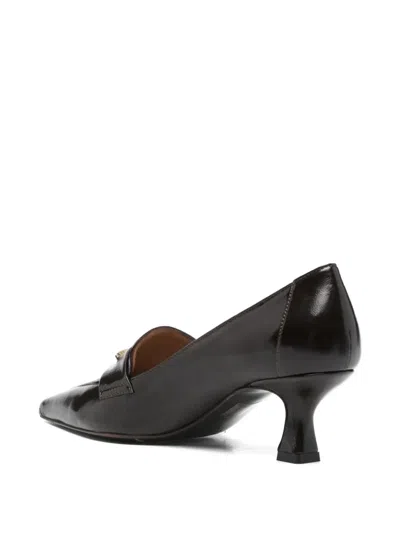 Isabel Ferranti 60mm Pointed-toe Pumps In Brown